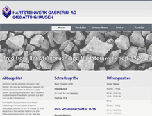 Tablet Screenshot of gasperiniag.ch